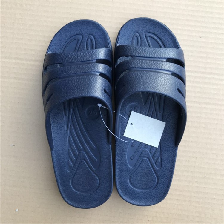 06 surgical slippers home Summer cool Antistatic true Pine blue male and female plastic ultra light
