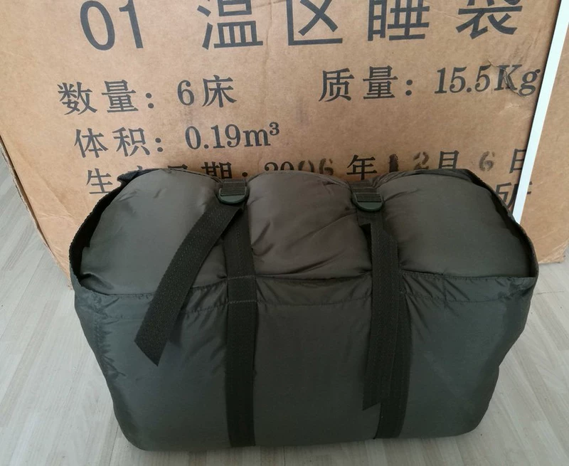 Phân bổ xác thực 01 túi nhiệt độ khu vực ngủ - Túi ngủ túi ngủ du lịch