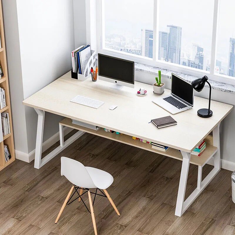 Office computer desk Household desktop desk Simple modern rental bedroom Student learning small table Economical