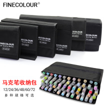 Fakal Original Pen Bag 12 24 36 48 60 72 Color Holes Portable Canvas Pocket Pen Bag