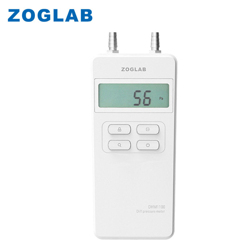 Zog ZOGLAB handheld pressure gauge DHM1100 pressure difference table operating room pressure difference to measure differential pressure differential meter