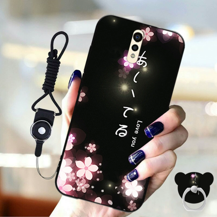 Vivo xplay6 vỏ điện thoại di động vovixp6 màn hình bài hát xpIAy6A vỏ bảo vệ viv0xpaly6 slim vivi play6L dây buộc ivo xpiay6 chống rơi xpa6 Phim hoạt hình Nhật Bản và Hàn Quốc - Nhẫn