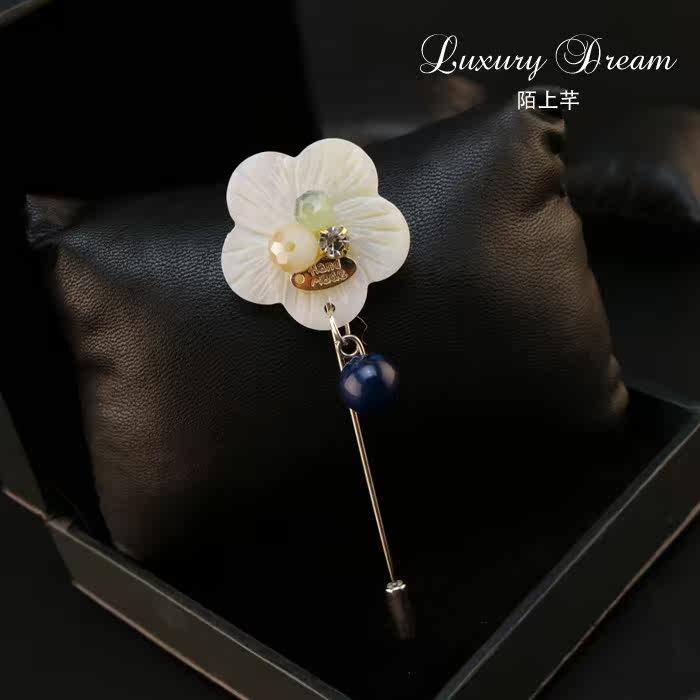 Broche femme en Nacre - Ref 1170843 Image 11