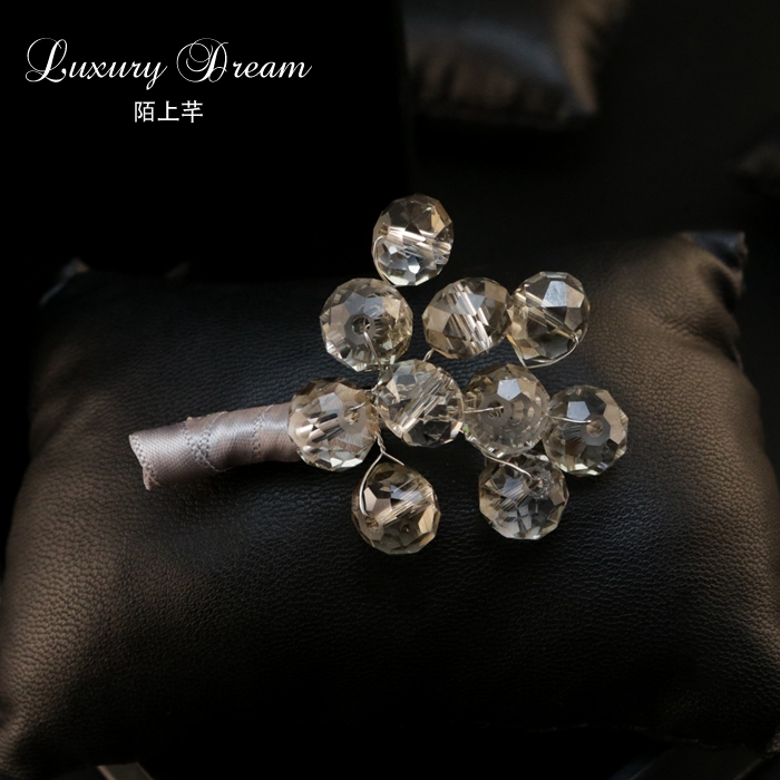 Broche femme en cristal artificiel - Ref 1179185 Image 7
