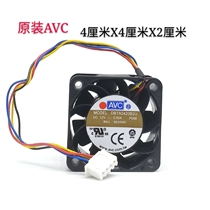 AVC DBTA0420B2U 12V 4020 4CM switch server cooling fan Large air volume 4-pin thread