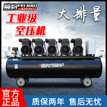 Flying Leopard Air Compressor Industrial Grade Large Automobile Repair Air Pump Oil-free Silent Air Compressor Industrial Grade 380V Air Pump