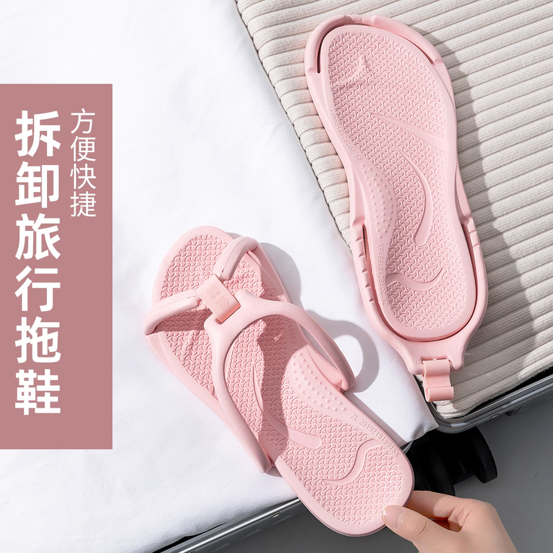 Travel Foldableable Slippers for Women on Business Trips, Disposable Hotel Bathing Slippers, Lightweight Non-Slip Portable Slippers for Men Travel Foldableable Slippers for Women on Business Trips, Disposable Hotel Bathing Slippers, Lightweight Non-Slip Portable Slippers for Men