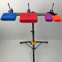 Percussion instruments Professional folk music orchestra Percussion high and low multi-tone clapper Plastic cowbell Opera drama Wooden fish combination