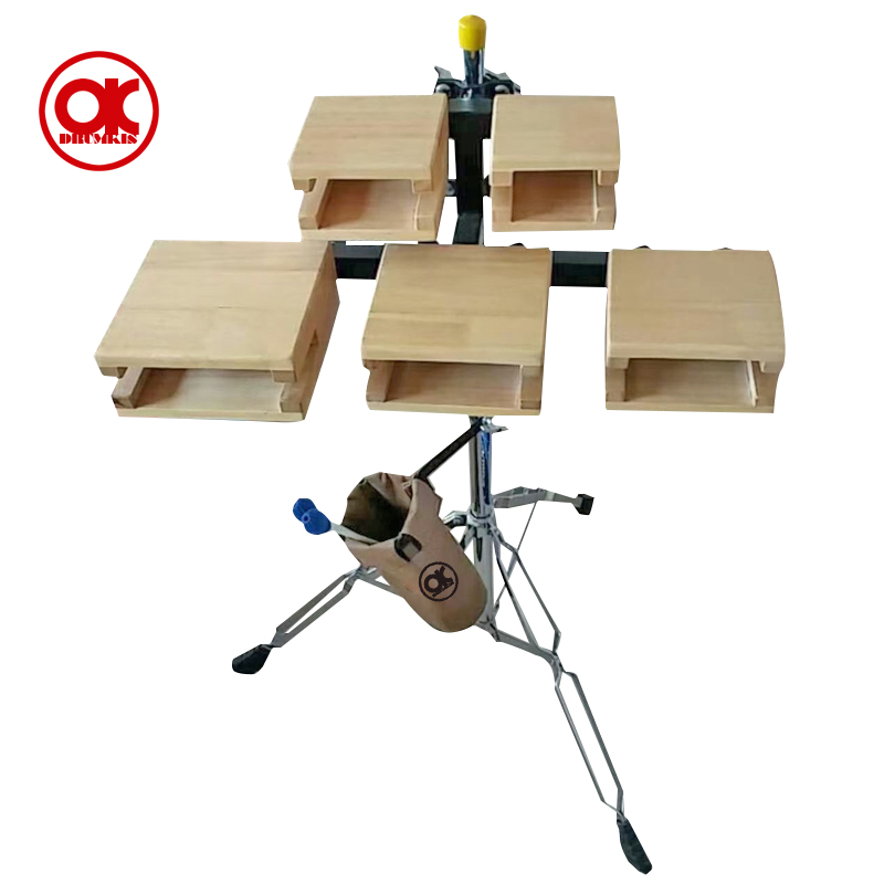 Symphony Orchestra Folk music Percussion High and low clap rack Jazz drum Plastic cowbell Opera drama Wooden fish combination