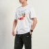 NIKE Nike 2020 mới dành cho nam in hình thể thao giản dị rộng rãi và thoải mái áo thun ngắn tay thời trang đa năng - Áo phông thể thao