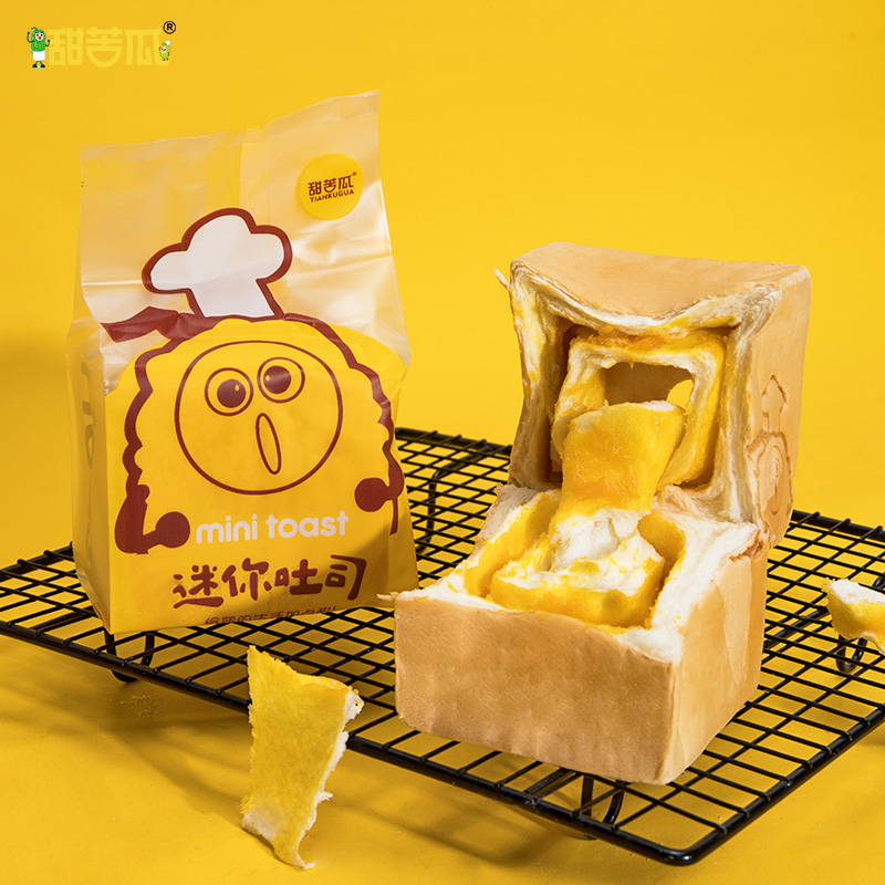 【拍4件】甜苦瓜多口味手撕面包90g