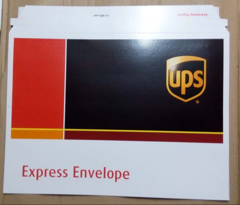 UPS Envelope UPS File Bag UPS File Shell UPS International Express Envelope UPS File Seal