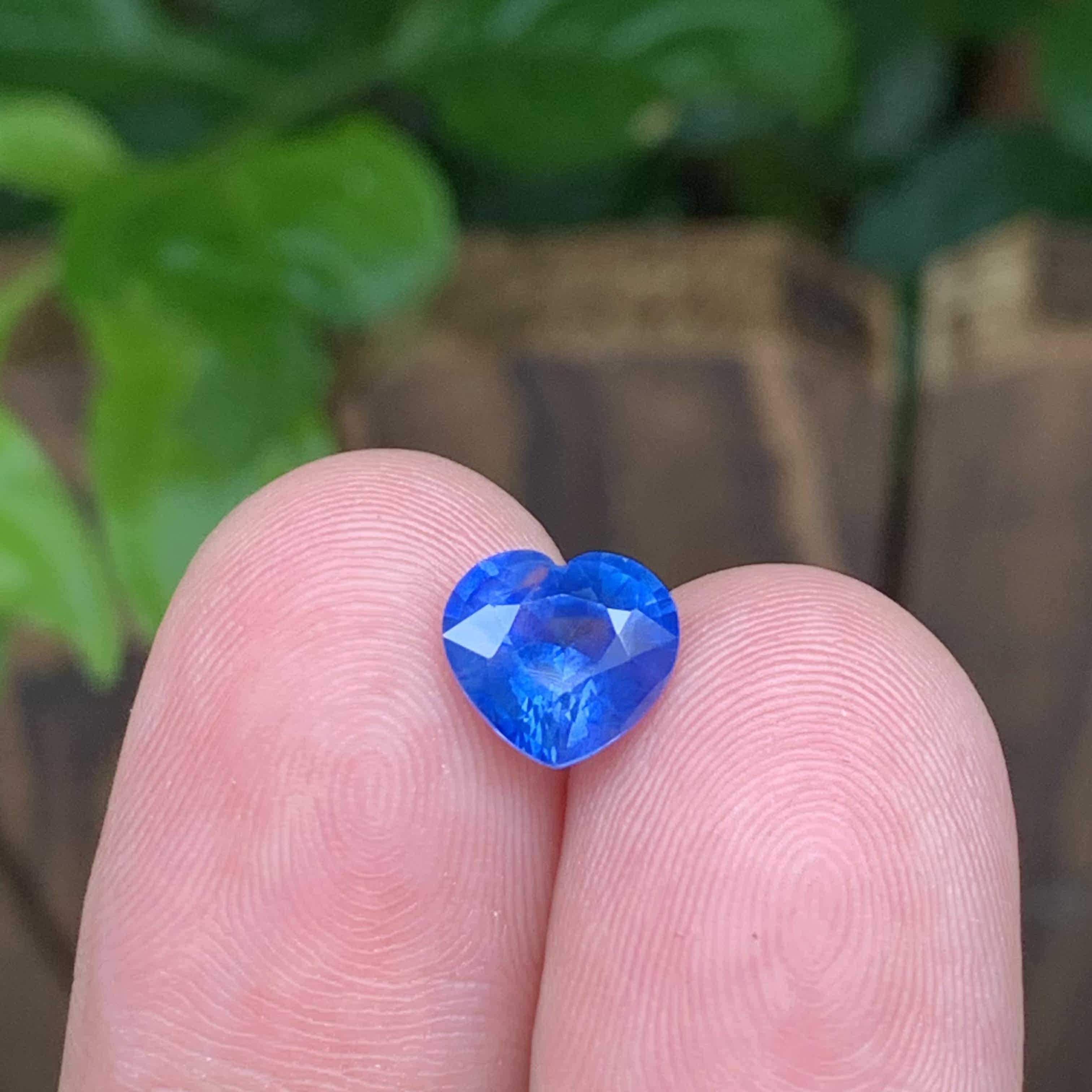 Caiyi Jewelry 2 43ct Myanmar Natural Unburned Cornflower Sapphire Loose Stone High-end Color Gem Customization