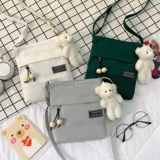 Мобильный телефон, небольшая сумка, сумка через плечо, сумка на одно плечо для школьников, тканевый мешок, 2023, в корейском стиле