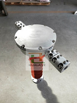 OPPC optical cable special intermediate joint box 24 core one in one out 35KV line with optical cable fusion box