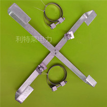 Power residual cable rack Optical cable residual rack Electric pole residual cable rack Steel pipe pole with hot-dip galvanized flat iron Substation communication