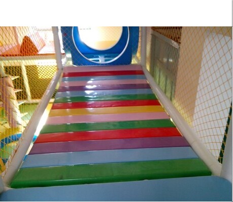 Naughty Castle Accessories Indoor Parent-Child Paradise Chain Bridge Children's Amusement Park Equipment Single-plank Bridge Manufacturers