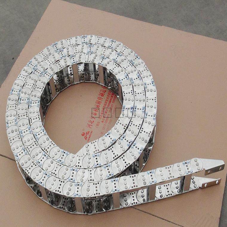 Processing custom TL bridge steel towline frame steel aluminum towline carburized metal threaded towline tank chain