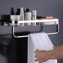 Bathroom shelf Bathroom wall storage rack Toilet shelf Sink shelf Bathroom towel rack