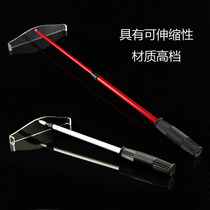 Retractable chip metal chip rake Baccarat Texas Holdem accessories stacker bar chip push