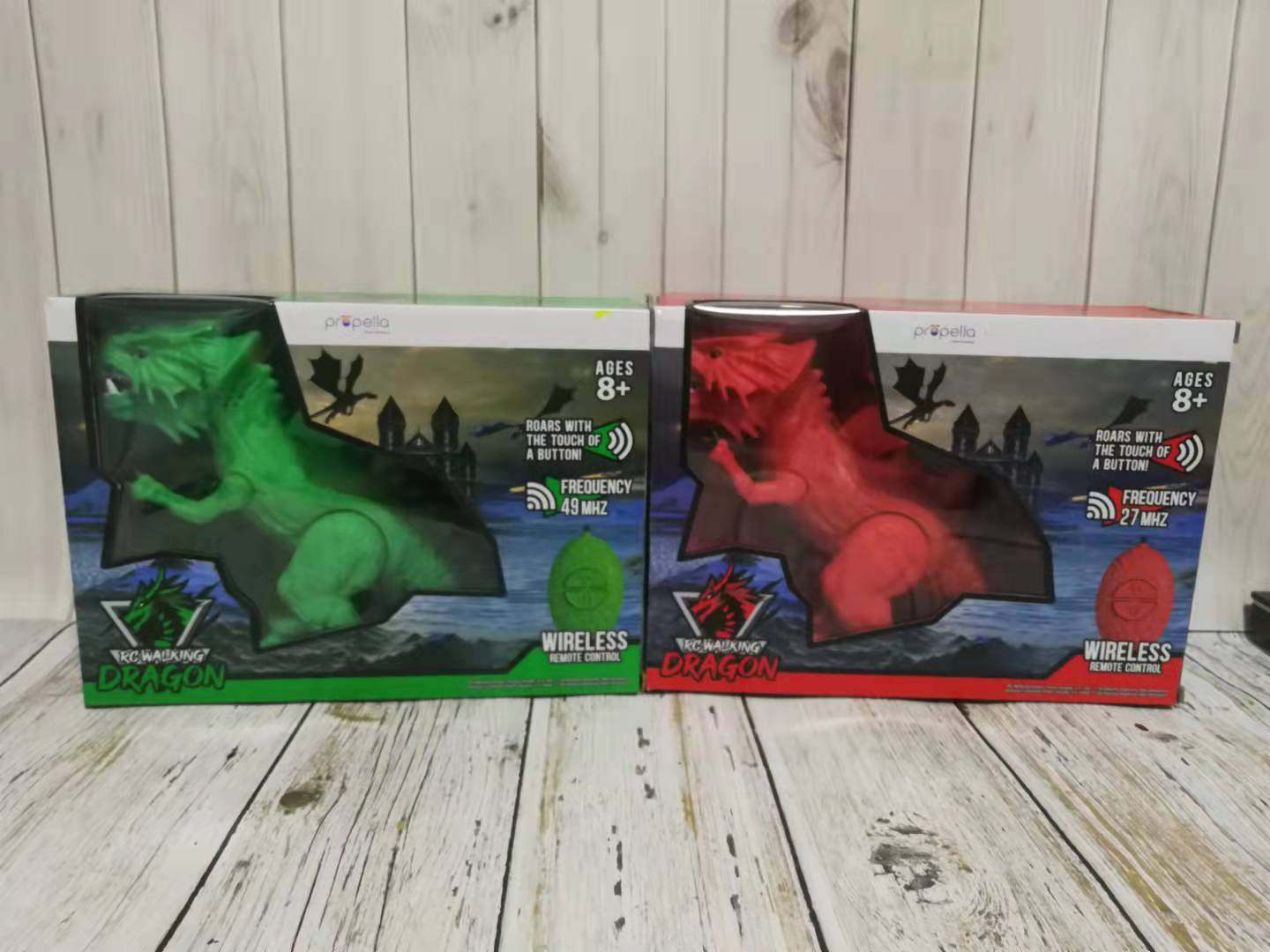 Walking remote control dinosaur toy boy small motor motor dragon boy's gift