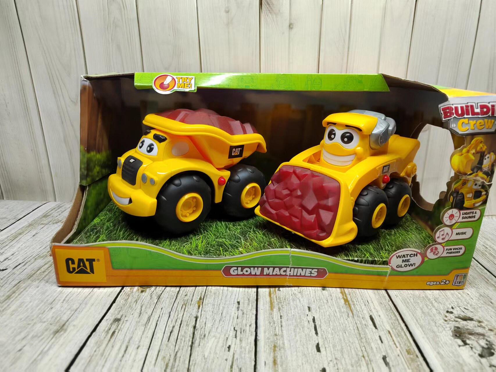 Export Boys, Boys, Girls and Boys Sound Lighting Toys Bulldozer Cart Cartoon Toys