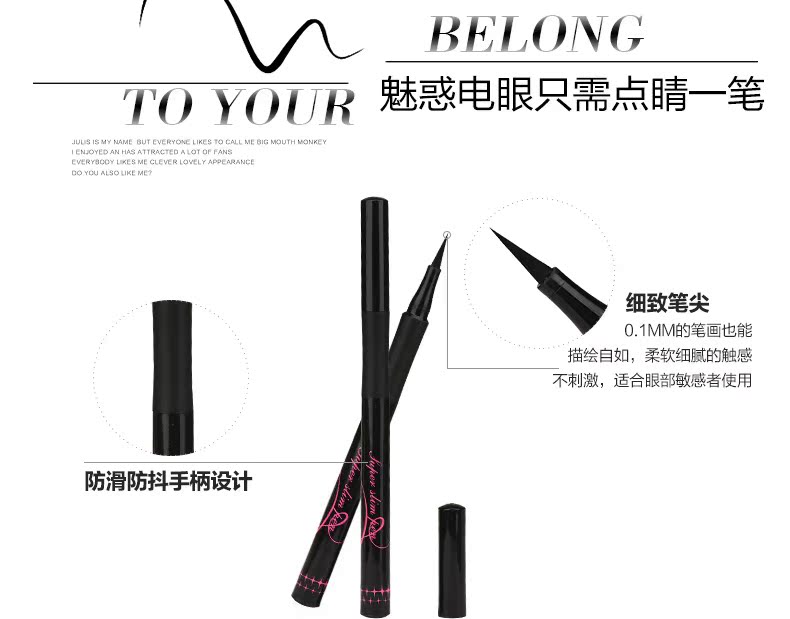 Bút kẻ mắt cứng bút chì không thấm nước chống mồ hôi không đánh dấu bút kẻ mắt lâu dài không nở bút kẻ mắt kẻ mắt karadium