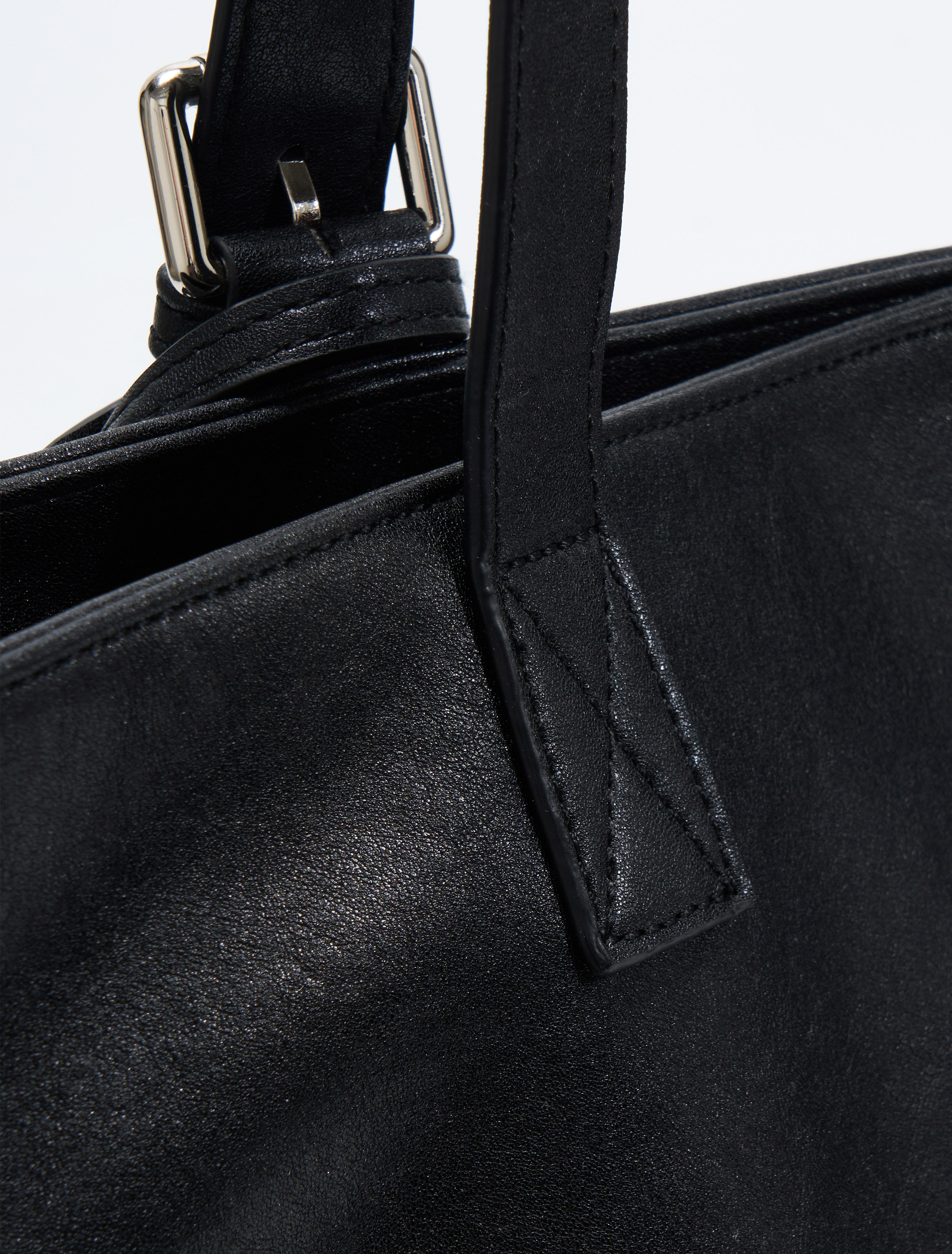 PURESQUARE Vegetable-Tanned Leather Tote Bag