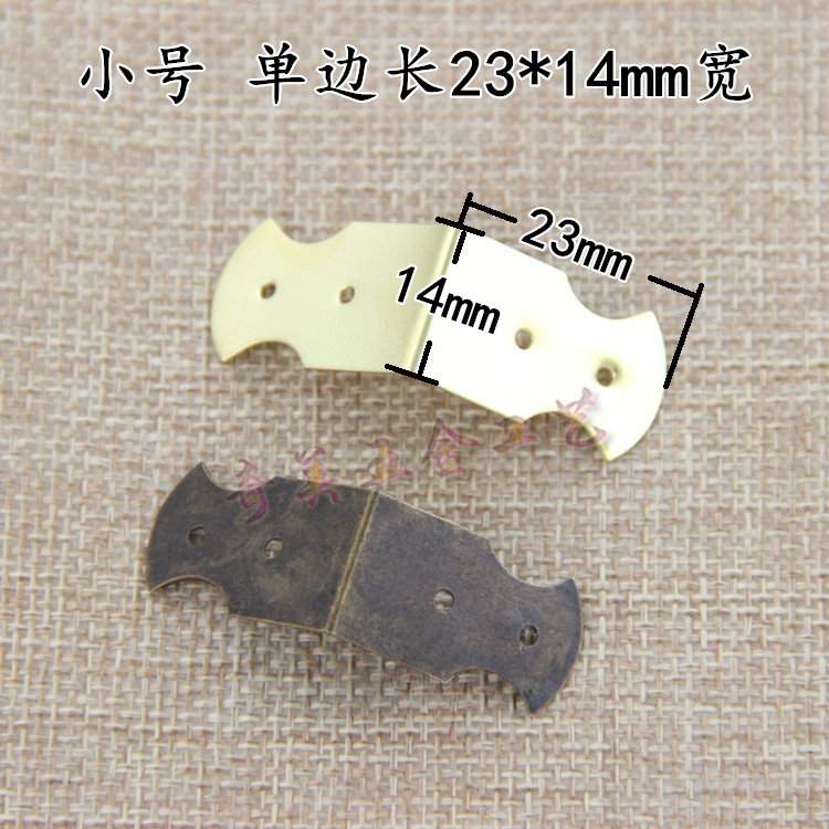 (10) small number of light bread side first decorated case right angle anti-collision strip wood luggage side strip integral cabinet packaging box corners