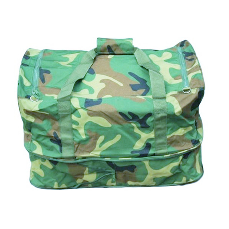 Inventory old-fashioned 87 camouflage front-loading quilt bag large-capacity shrinkable waterproof portable laborer travel moving bag