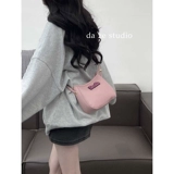 Сумка для путешествий, сумка через плечо, универсальная розовая маленькая сумка на одно плечо, коллекция 2023