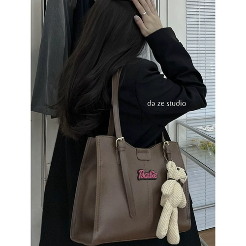 Вместительная и большая демисезонная ретро сумка через плечо, универсальная сумка на одно плечо