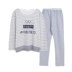 Bộ đồ ngủ cotton mùa thu đông nữ dễ thương 2018 phiên bản Hàn Quốc mới của cặp đôi dịch vụ tại nhà cho nam bộ đồ dài tay