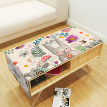 Cotton linen cloth art Nordic coffee table tablecloth modern simple coffee table mat living room rectangular TV cabinet cover cloth hipster