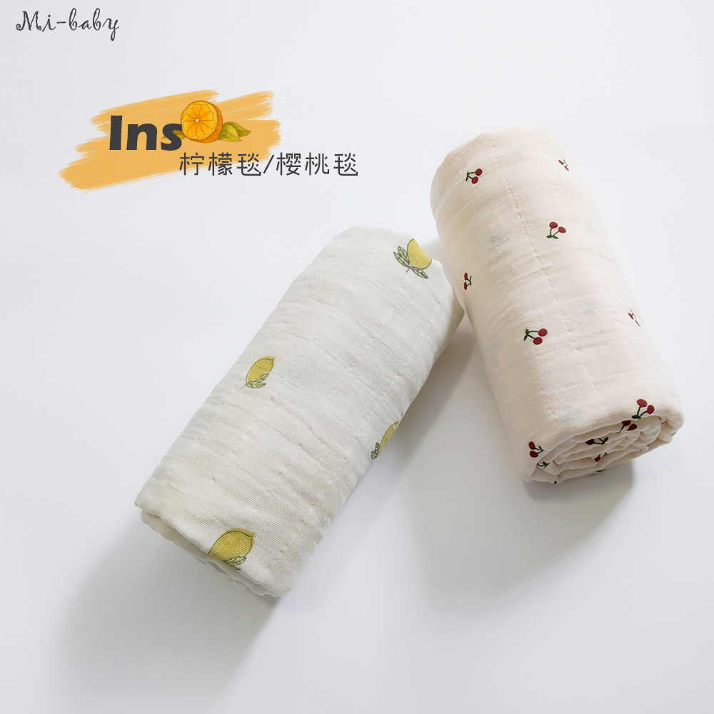 Double-layer four-layer children's cotton baby gauze bath towel swaddling towel blanket delivery room towel newborn quilt