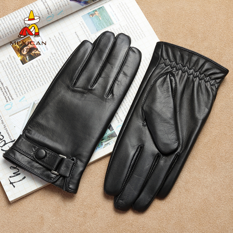 Scarecrow gloves men's winter riding warm motorcycle cold-proof students thickened touch screen windproof and waterproof sheepskin men
