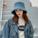 Scarecrow Hat for Women, Autumn and Winter, Japanese Style, Lamb Wool Fisherman Hat, Warm and Versatile, Korean Style, Trendy, Makes Face Look Smaller, Internet Celebrity Bucket Hat