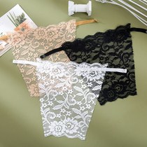 Anti-leakage chest Divine Instrumental anti-light adhesive Summer collar One piece of lace lady Smear Theorist without marks and delicate short
