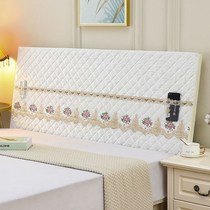 Headboard hood 2021 New versatile new Nordic Wind headboard Elastic all-bag headboard Real set