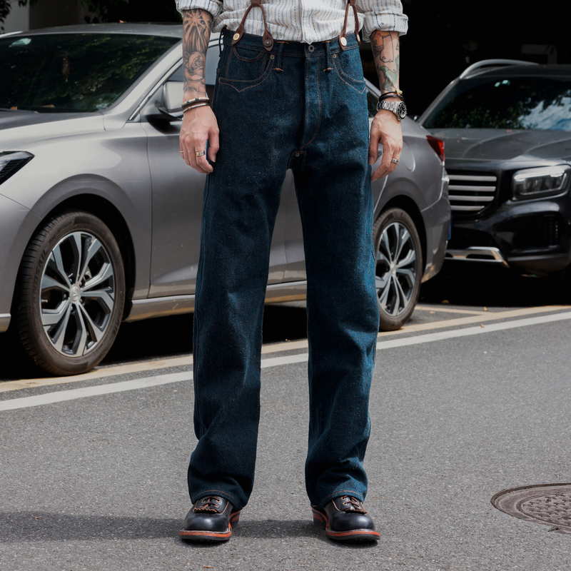 Red Wind 10Th Anniversary Limited Edition Persimmon-Dyed Vintage Fabric Single-Pocket Heavyweight Straight-Leg Selvedge Denim Jeans Red Wind 10Th Anniversary Limited Edition Persimmon-Dyed Vintage Fabric Single-Pocket Heavyweight Straight-Leg Selvedge Denim Jeans