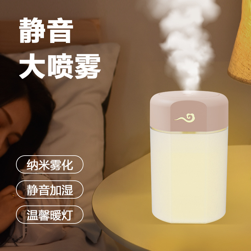 USB New Creative Night Light Air Humidifier Portable Home Nebulizer Desk Front Car USB Humidifier