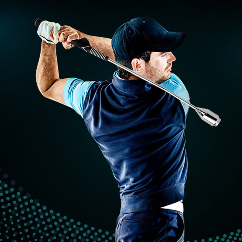 Golf swing trainer iron head training baseball turn correction warm-up home-style auxiliary golf equipment