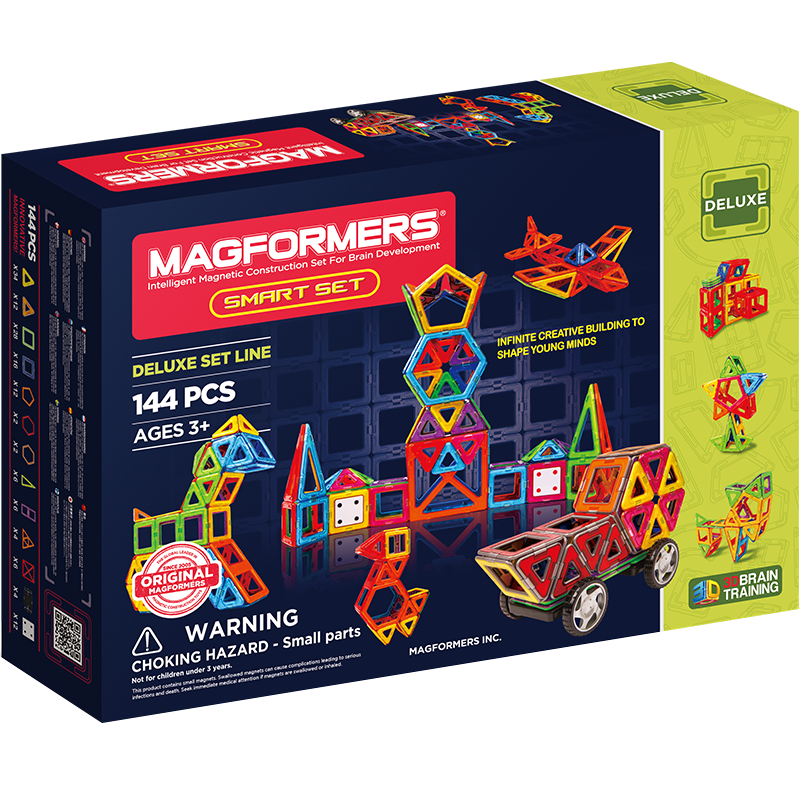Magformers Magformers pure magnetic piece building blocks children's hands-on assembly puzzle multi-functional toy luxury set