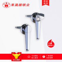 MS306-1-1 mechanical door lock zinc alloy flat barrage handle hand lock power distribution cabinet door lock