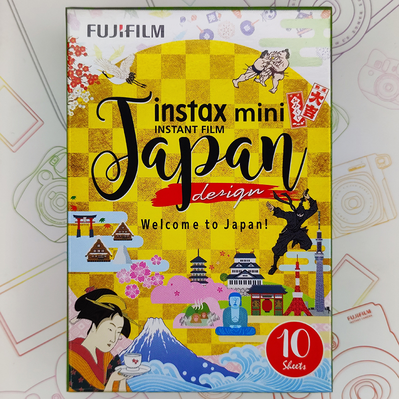 Japanese Style Photo Paper Japan Design Fuji Mini7C/7+/9/11/25/40/90 Instant Film
