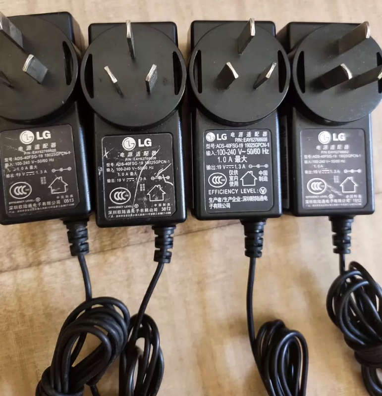 Original Lg Power Adapter Ads-40Fsg-19 Power Charger 19V1.3A Adapter Round Pin