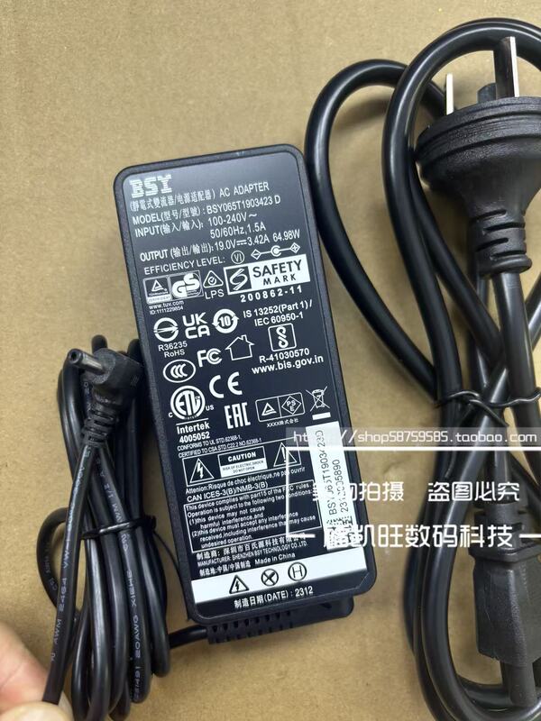 Brand New Original Bsy19V3.42A Power Adapter 3.5*1.35 Small Slim Port Power Supply Brand New Original Bsy19V3.42A Power Adapter 3.5*1.35 Small Slim Port Power Supply