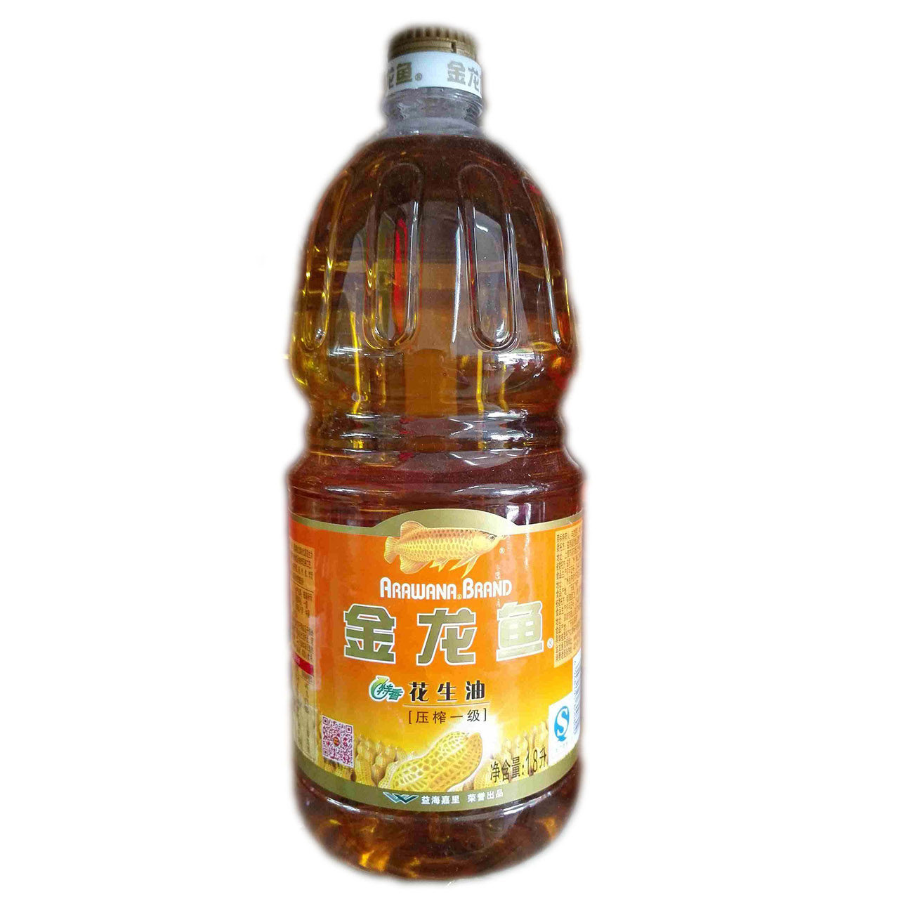 1.8L金龙鱼花生油