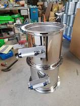 Pneumatic electric air volume control valve stainless steel fresh air manual air valve dust removal pipe galvanized valve