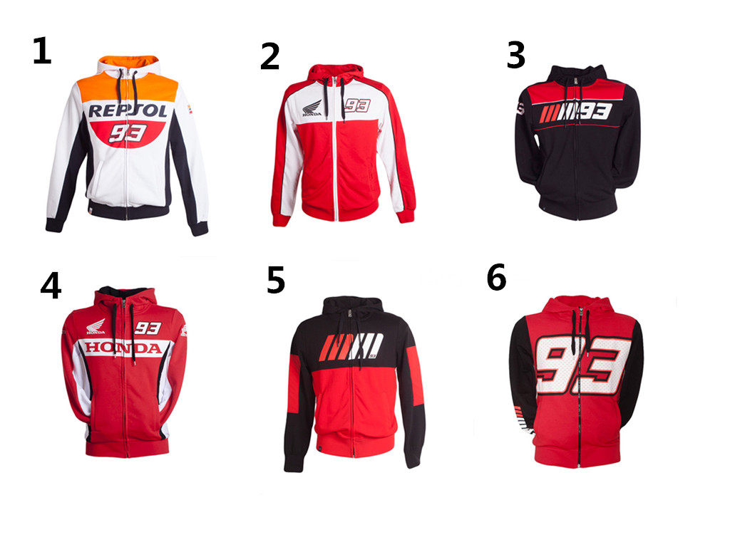 2017 new MOTO GP 93 driver Marquis cycling a jacket for caught-up warm warm coat motorcycle coat